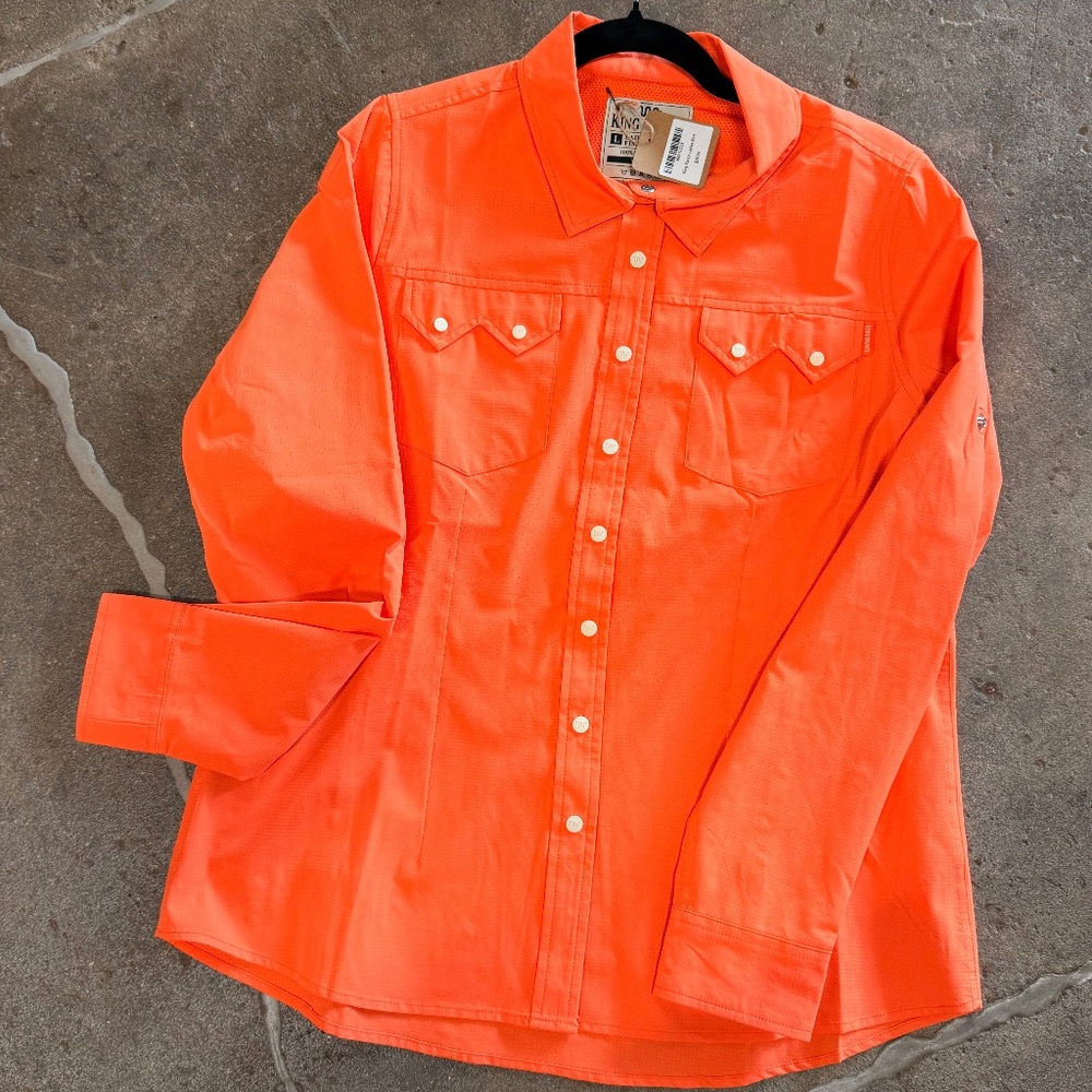 King Ranch- Ladies Western Fishing Shirt